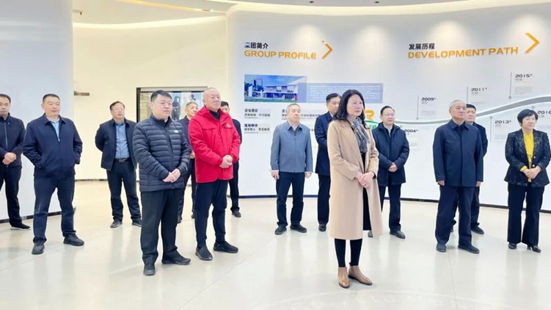 河南省政協(xié)副主席霍金花一行蒞臨旭瑞集團參觀調(diào)研！